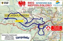 Jelenia Góra - Inteferie Run Bieg Niepodległości – jaka trasa? (zobacz profile i mapy)